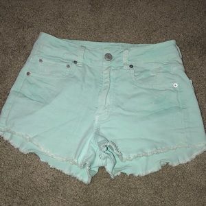 High waisted shorts